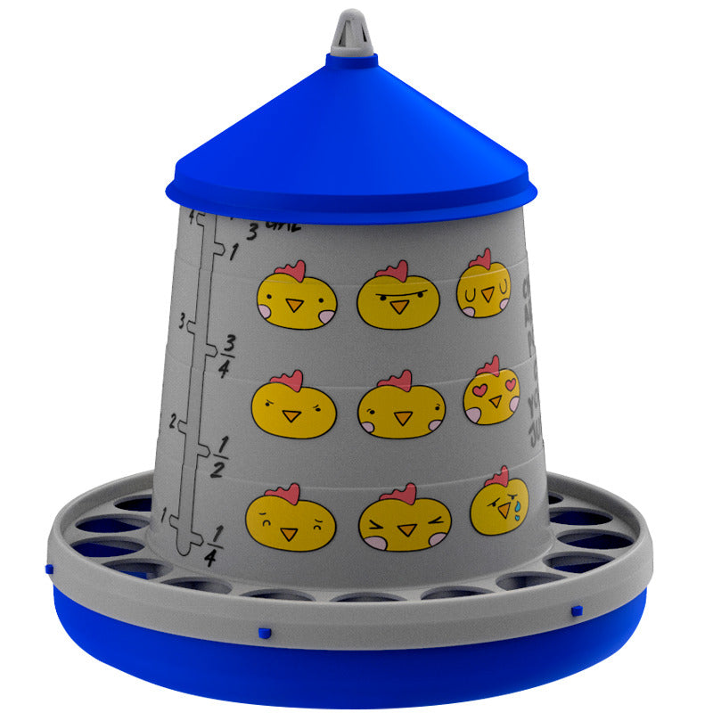 Tolvas Personalizables - Con etiqueta chips - color Azul, capacidad 4 7 kg l, patas Sin patas, modelo Con etiqueta chips - referencia 30994 - Copele