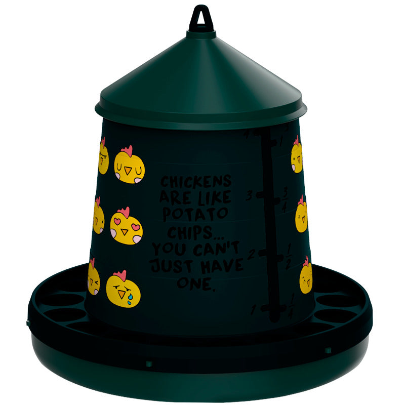 Tolvas Personalizables - Con etiqueta chips - color Reciclado, capacidad 4 7 kg l, patas Sin patas, modelo Con etiqueta chips - referencia 30995 - Copele