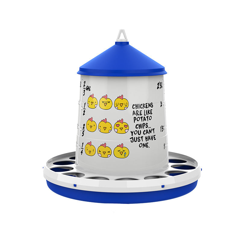 Tolvas Personalizables - Con etiqueta chips - color Azul, capacidad 2 3 5 kg l, patas Sin patas, modelo Con etiqueta chips - referencia 31205 - Copele