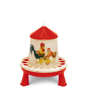 Tolva Plastico Aves Con Patas Happy Range - imagen 1